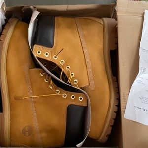 Timberland boots wheat